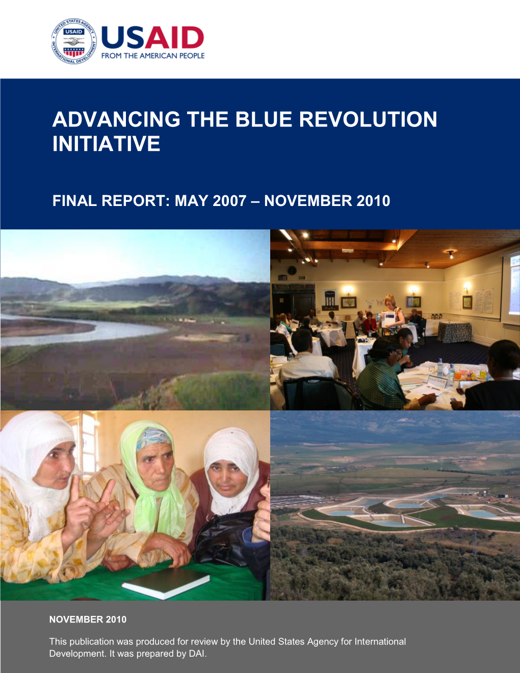 Advancing the Blue Revolution Initiative