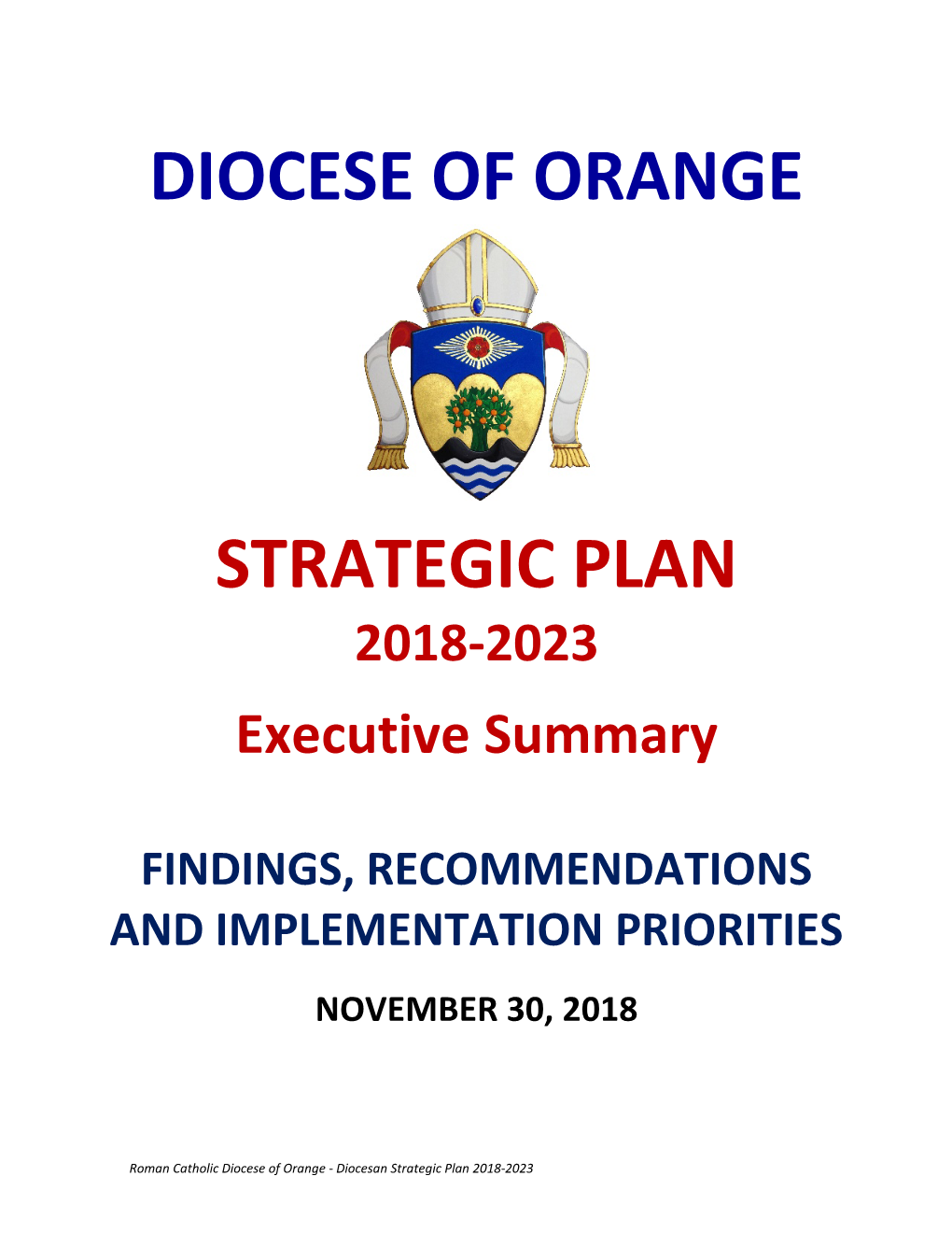 RCBO Diocesan Strategic Plan