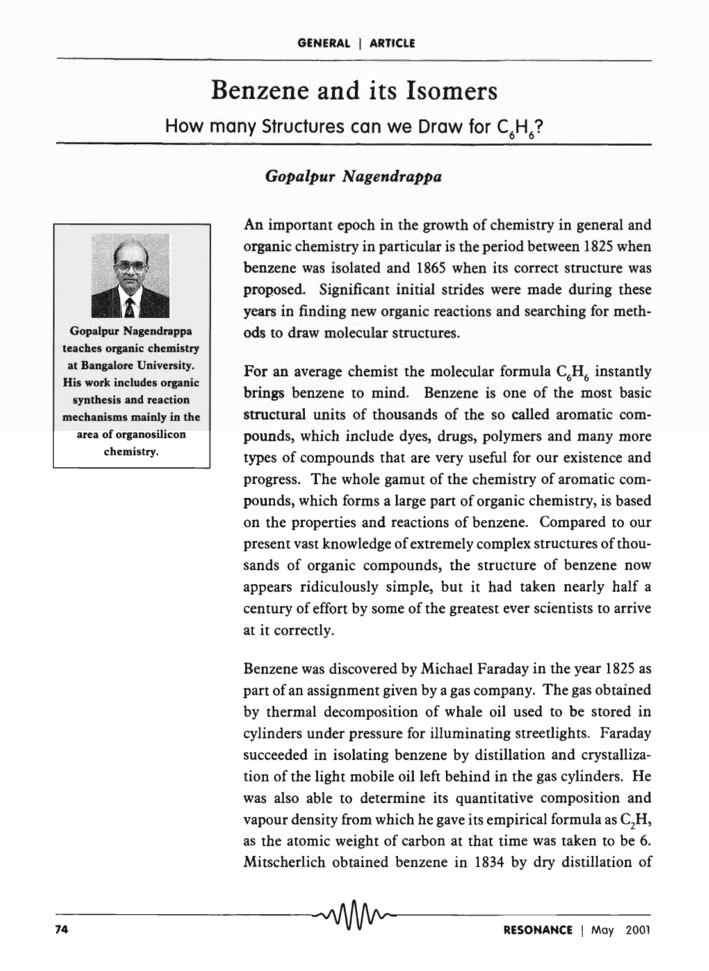 Benzene and Its Isomers How Many Structures Can We Draw for C6H6?