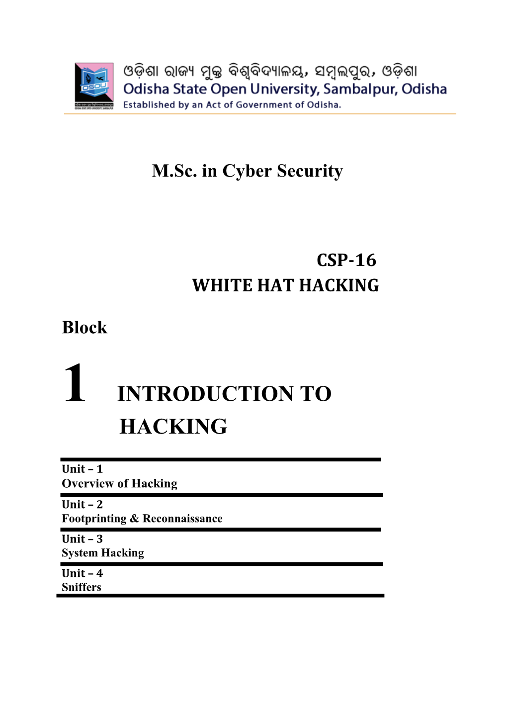 White Hat Hacking