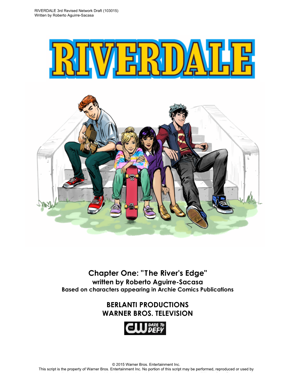 RIVERDALE Script 10-30-15