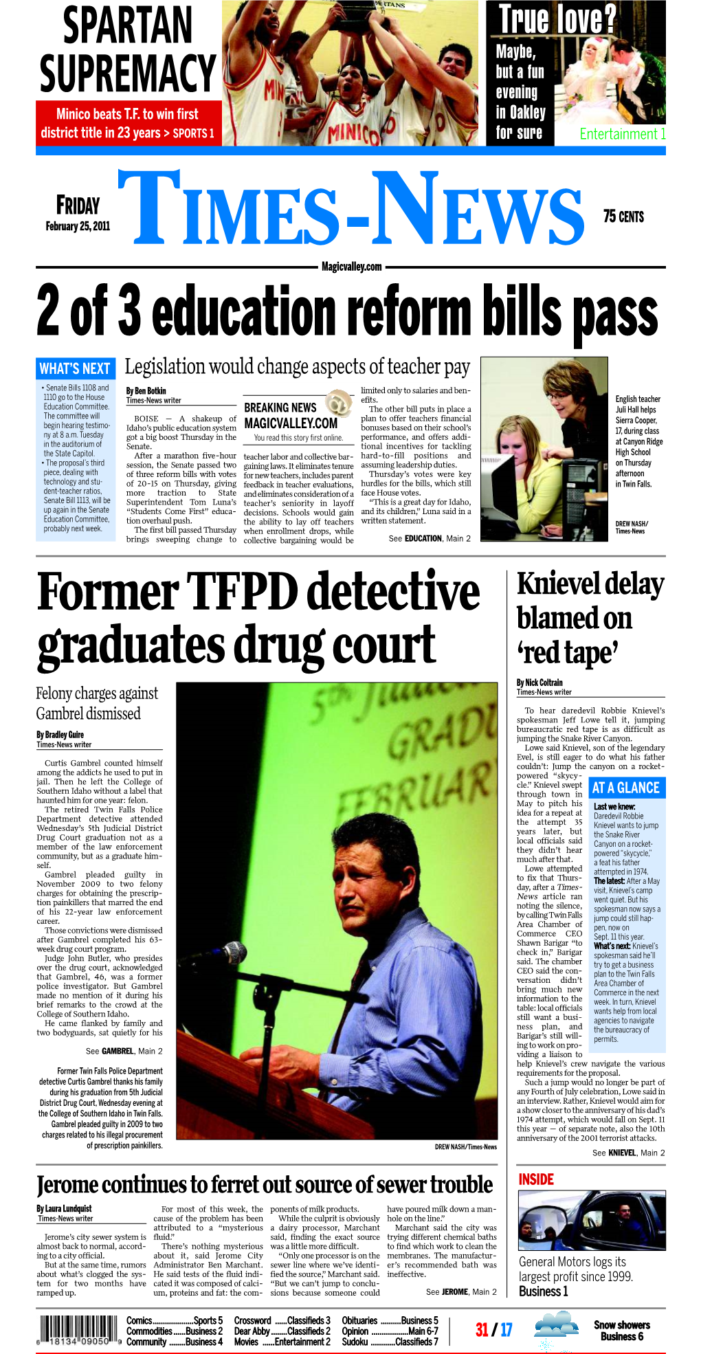 Former TFPD Detective Graduates Drug Court