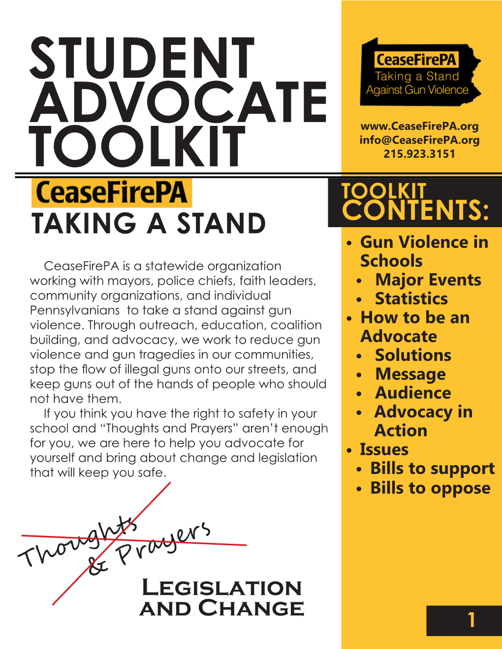 Student Advocate Toolkit