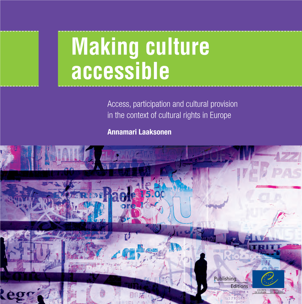 Making Culture Accessible