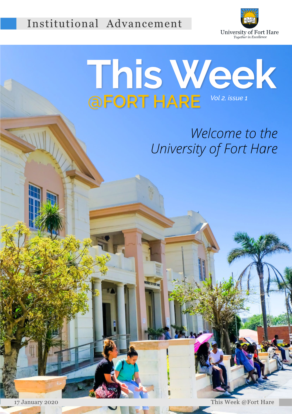 Welcome to the University of Fort Hare