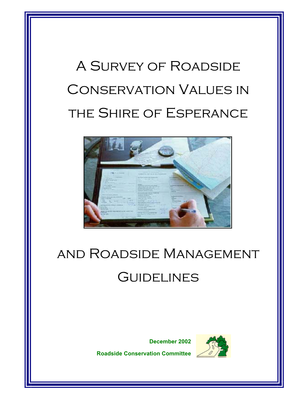 Shire of Esperance Technical Report 20021.5 MB