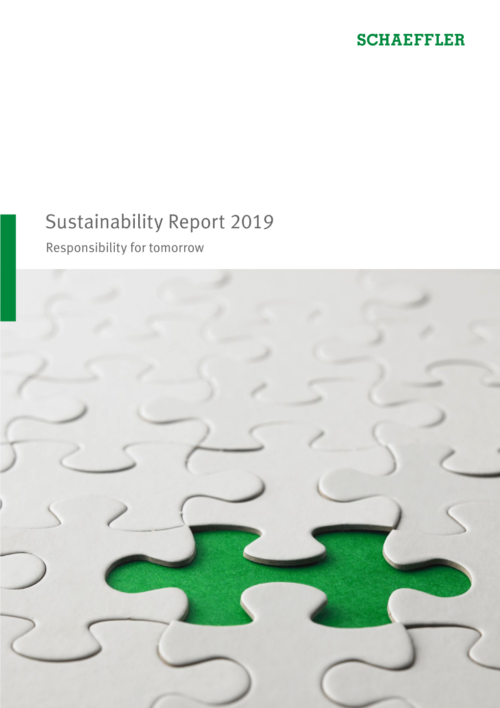 Schaeffler Sustainability Report 2019 | Responsibility for Tomorrow