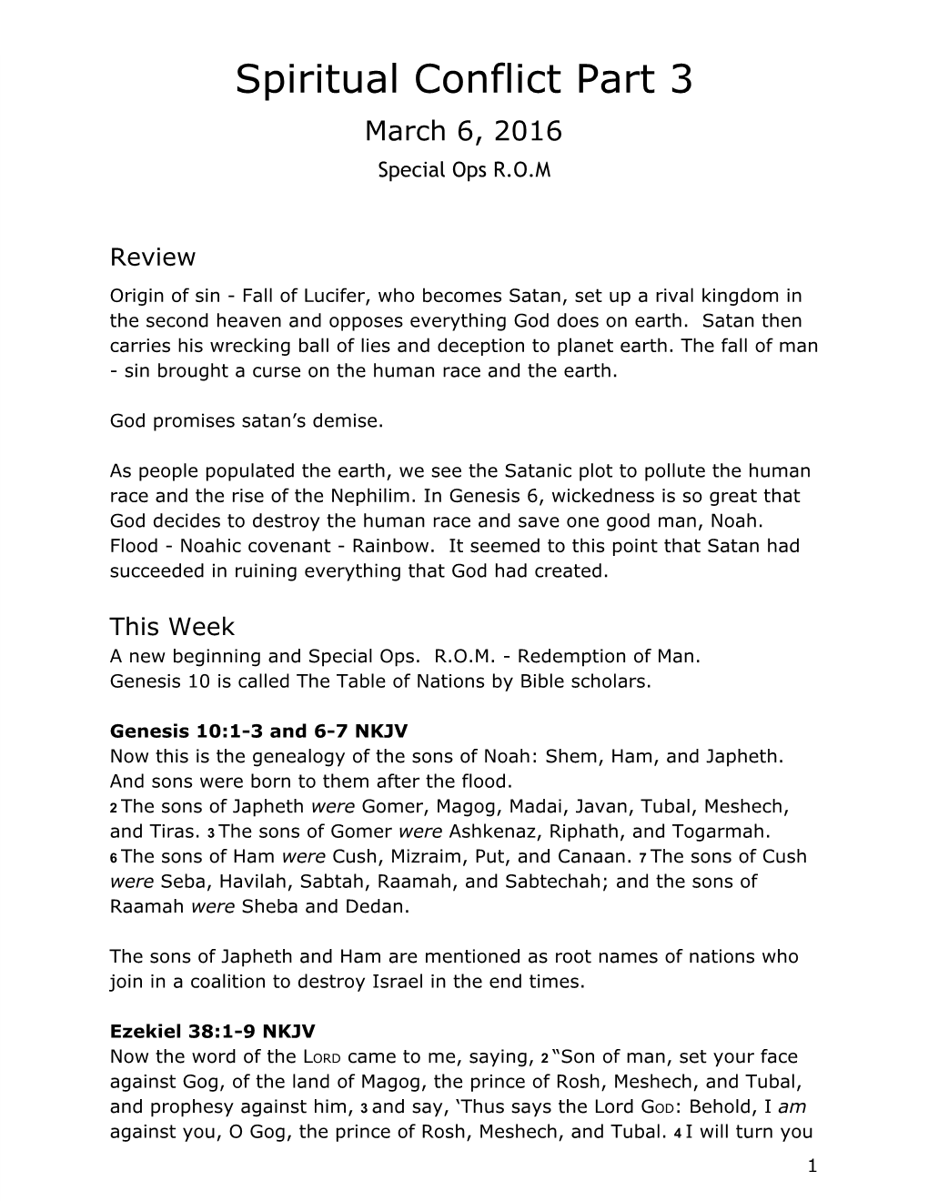 Download Sermon Notes