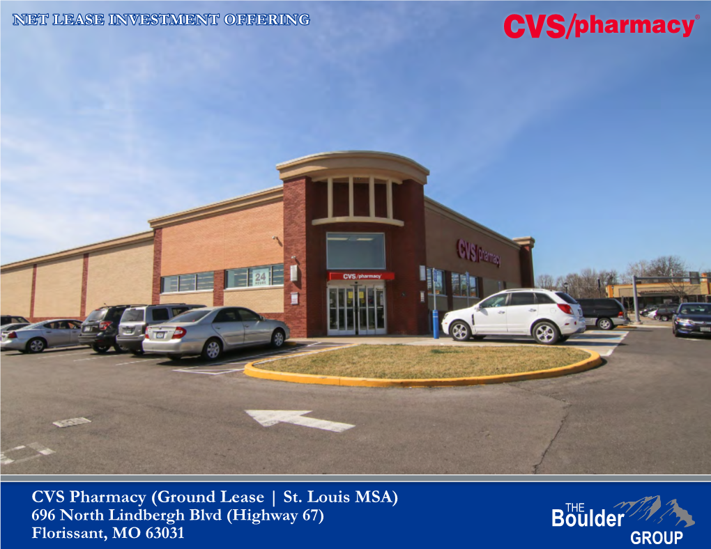 CVS Pharmacy (Ground Lease | St