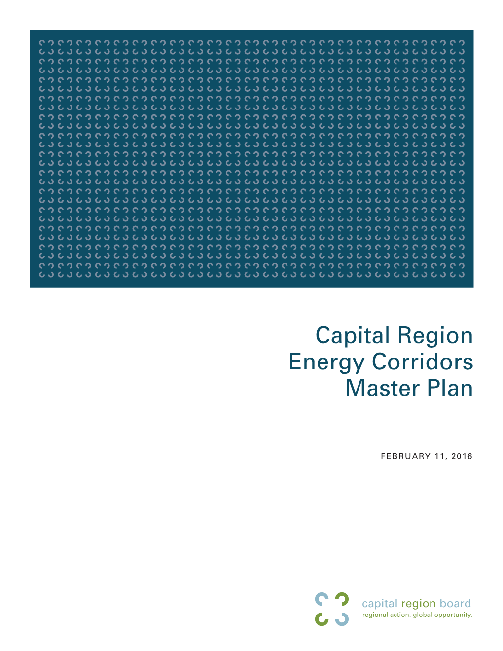 Capital Region Energy Corridors Master Plan