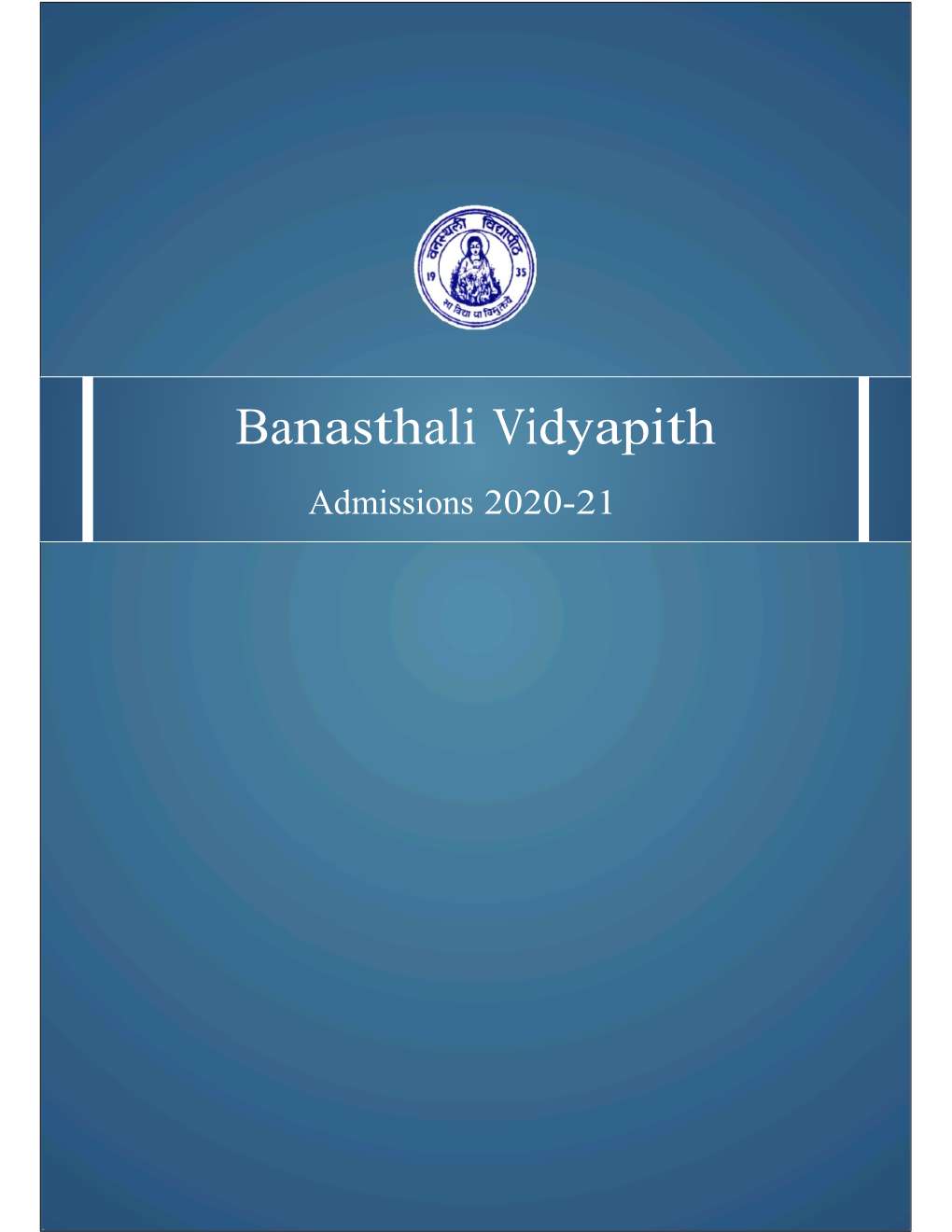 Banasthali Vidyapith