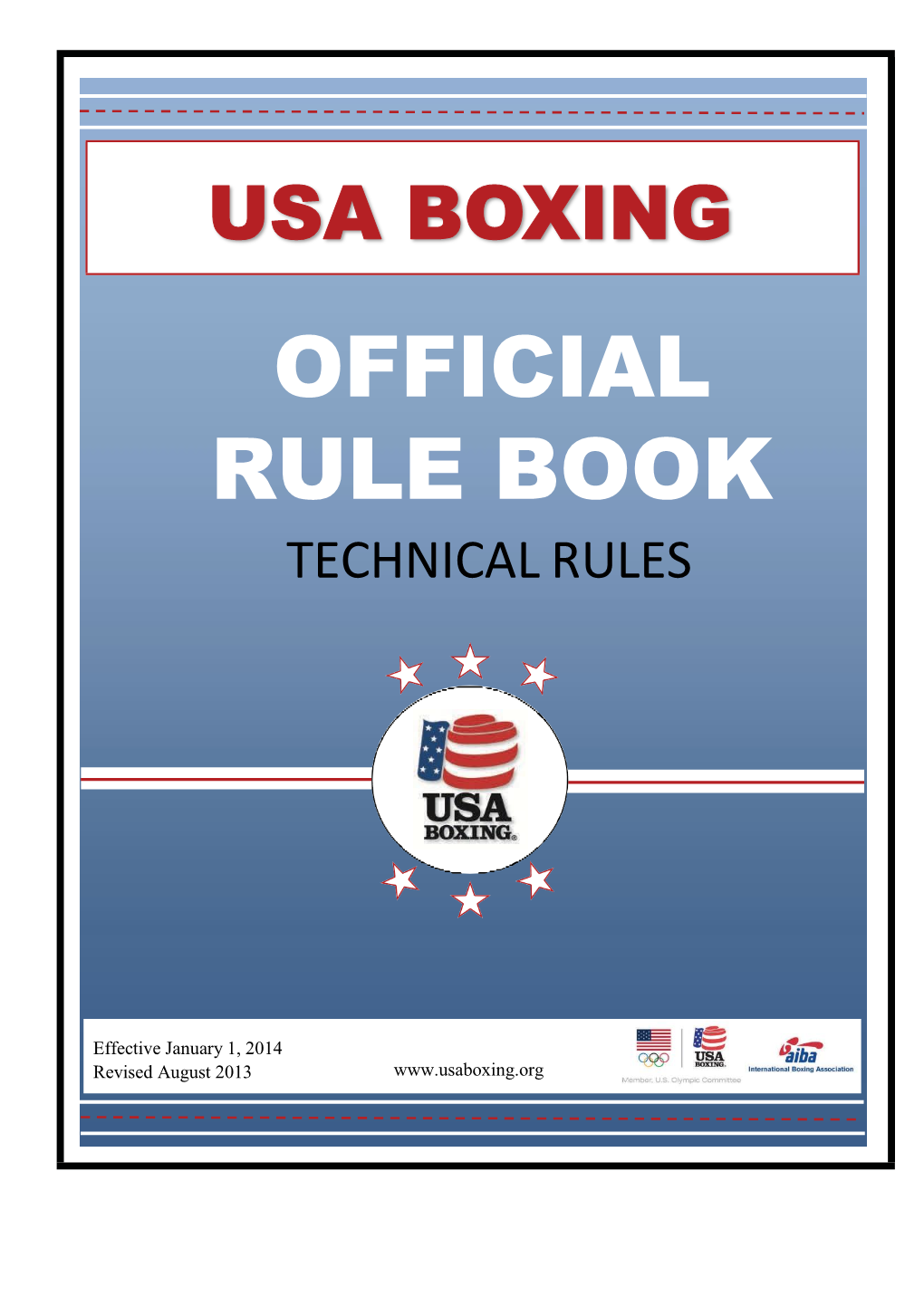 USA Boxing Technical Rules