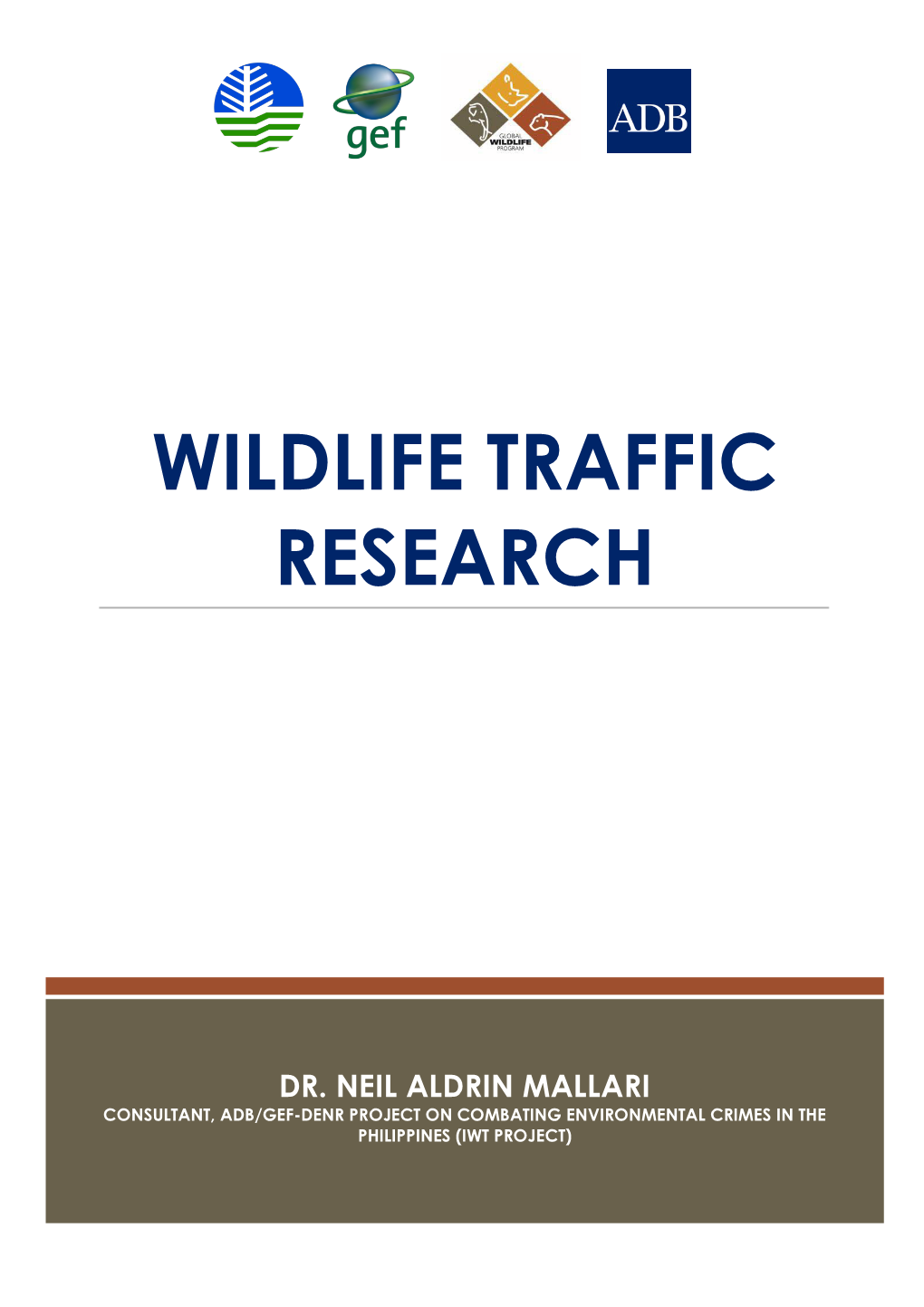 IWT Wildlife Traffic Research