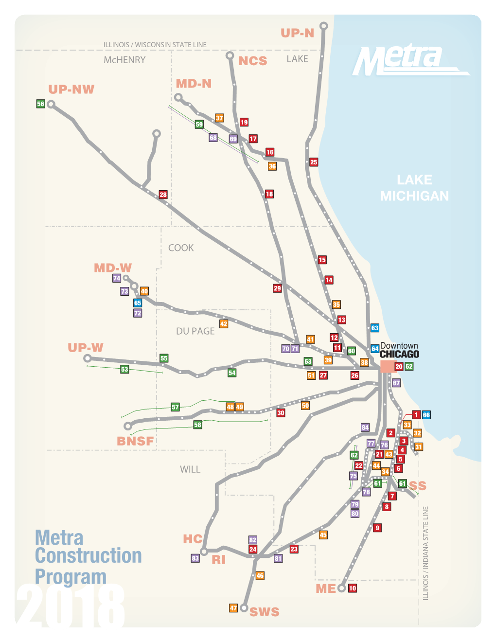 Metra Construction Program