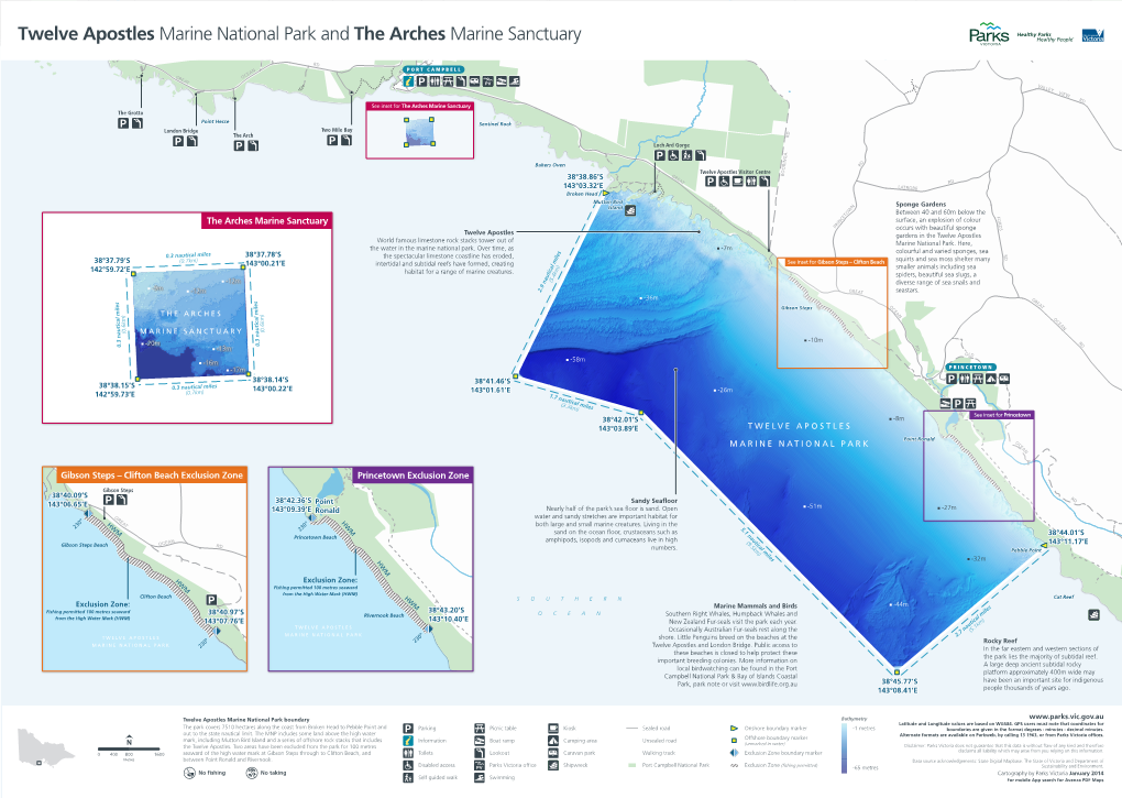 Twelve Apostles Marine National Park and the Arches Marine Sanctuaryd R N D