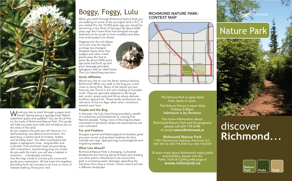 Richmond Nature Park Brochure