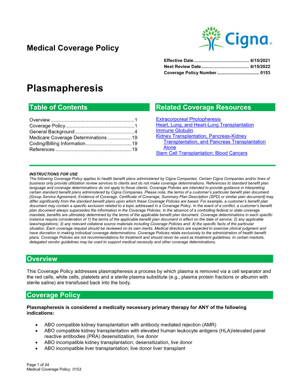 Plasmapheresis