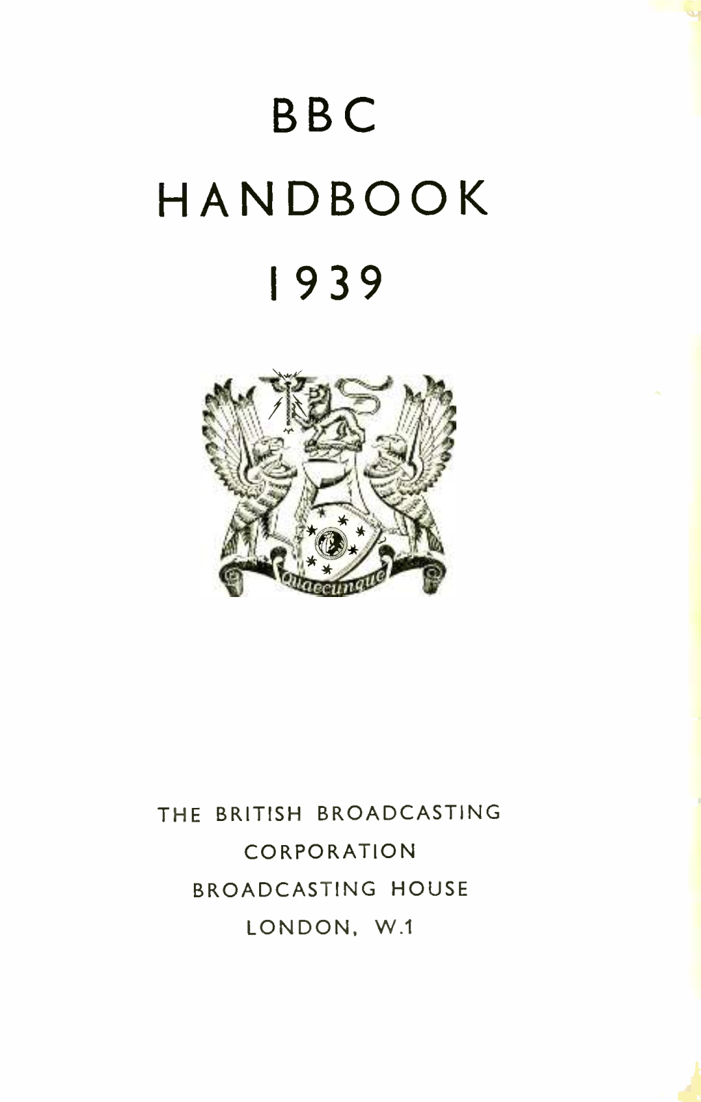 Handbook 1939