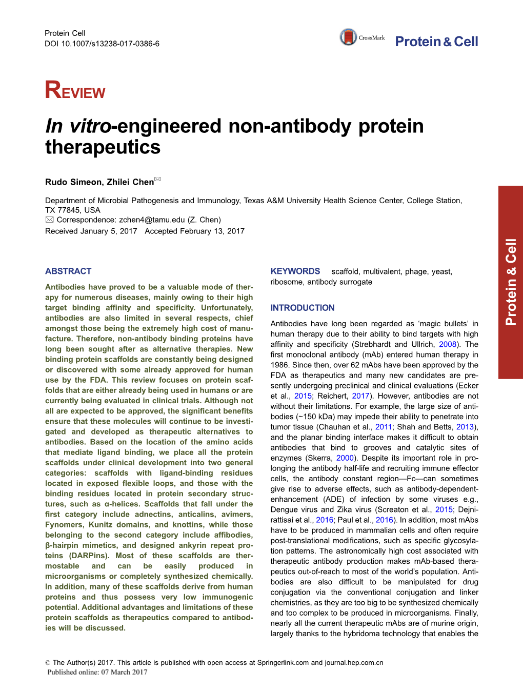 In Vitro-Engineered Non-Antibody Protein Therapeutics