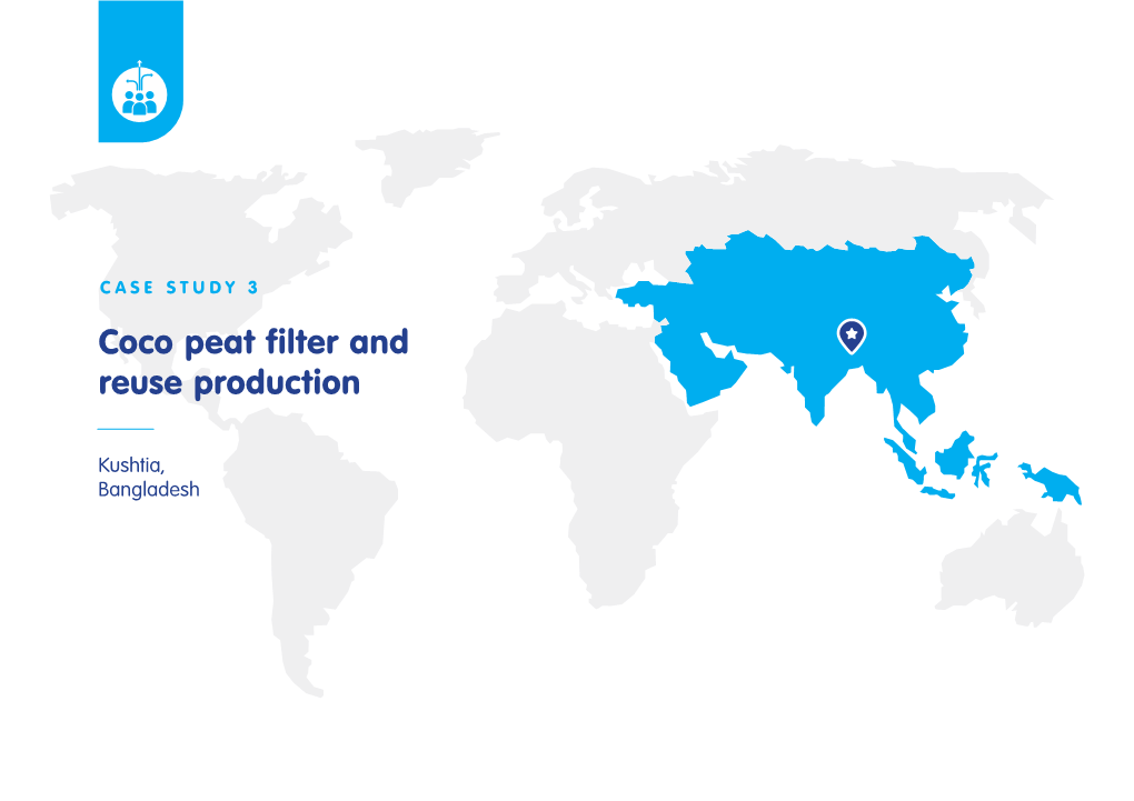 Coco Peat Filter and Reuse Production, Kushtia, Bangladesh