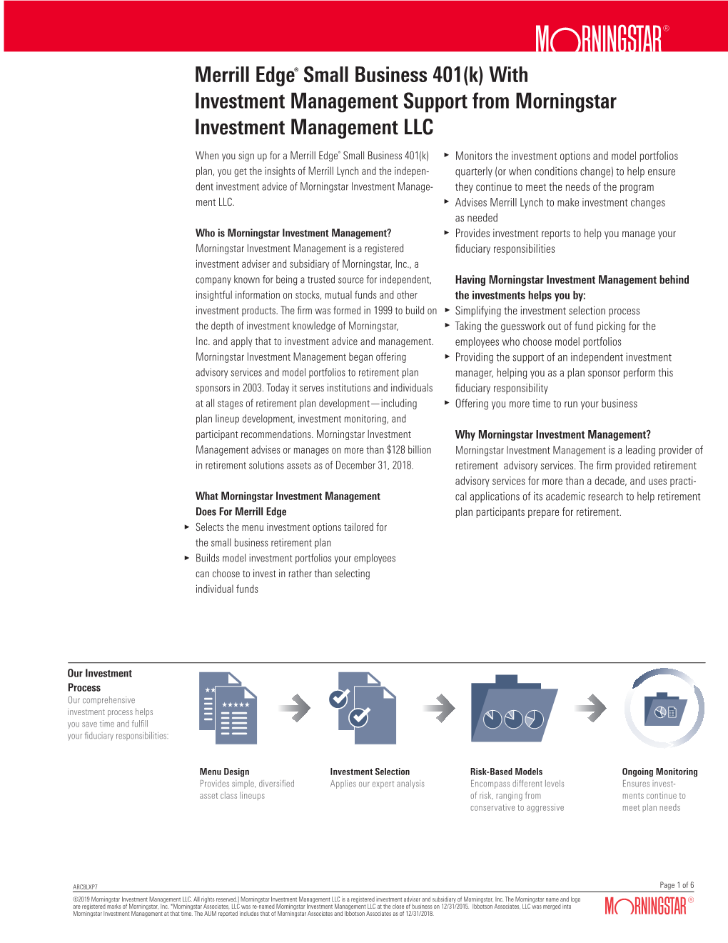 Merrill Edge® Small Business 401(K) with Investment Management