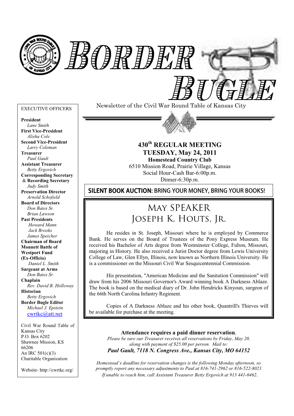 Border Bugle May 2011