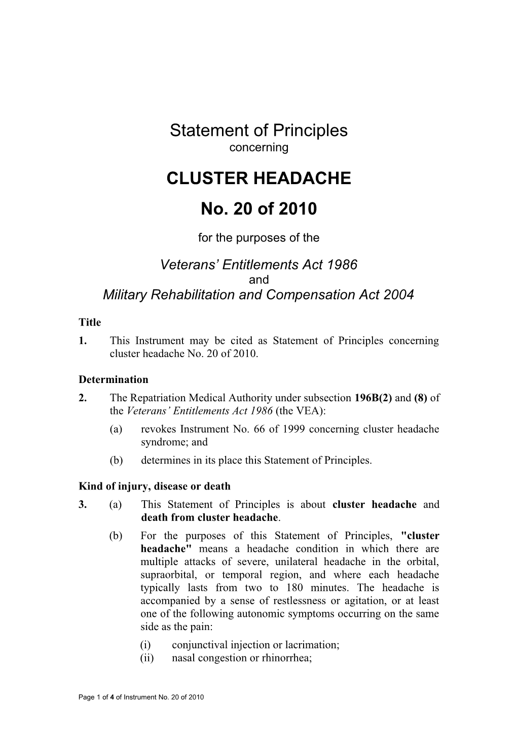 Statement of Principles s1