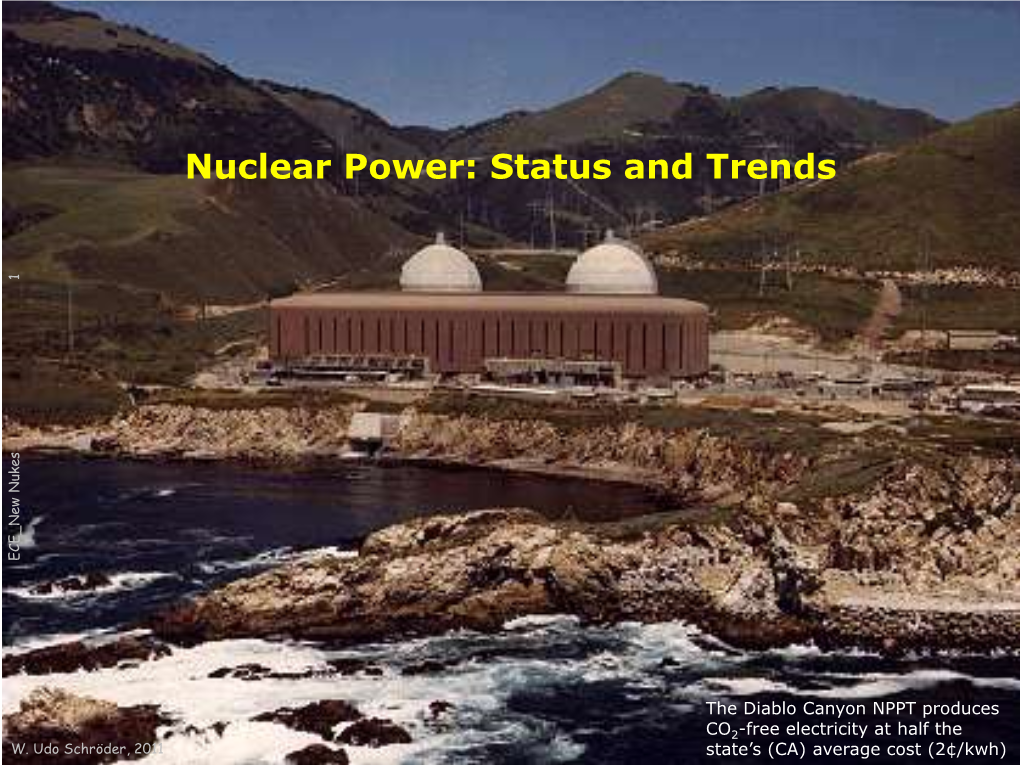 Nuclear Power: Status and Trends