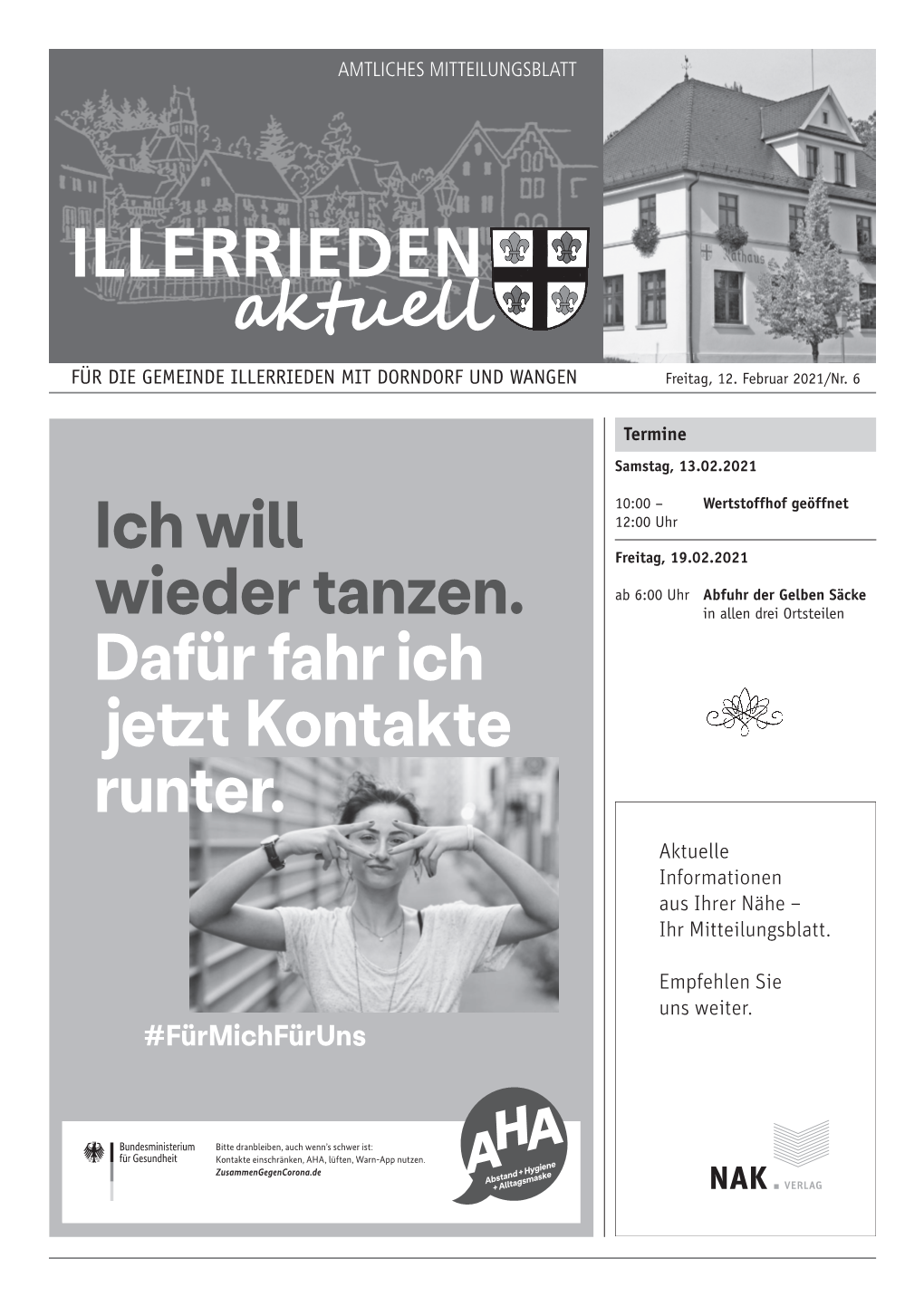 Mitteilungsblatt Nr. 06-2021 Vom 12.02.2021