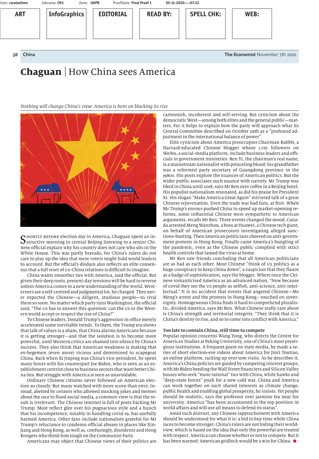 Chaguan How China Sees America