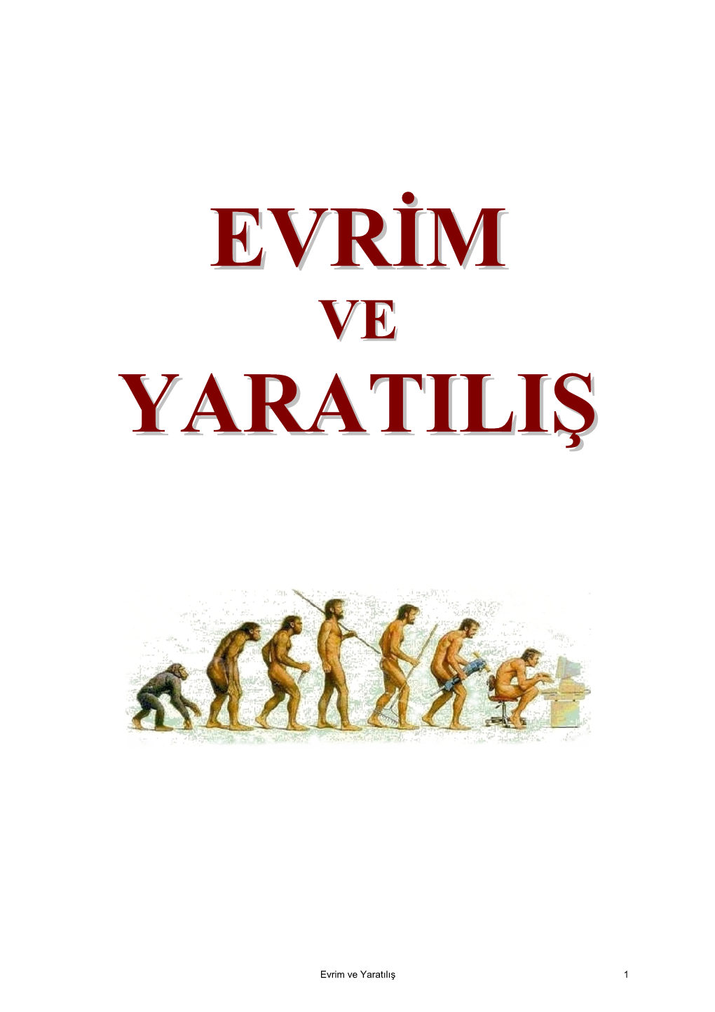 Evrim Ve Yaratılış 1