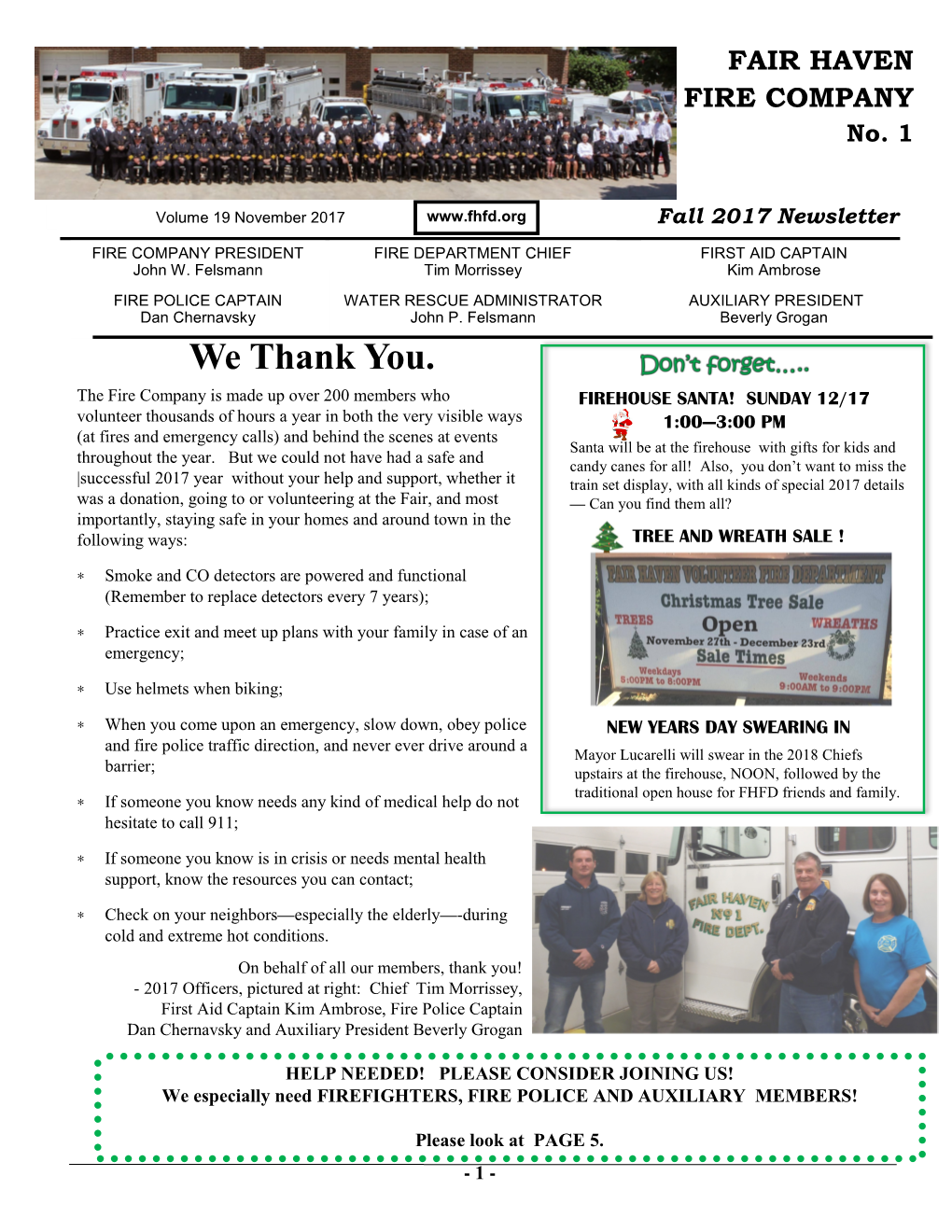 FHFD 2017 Newsletter.Pub