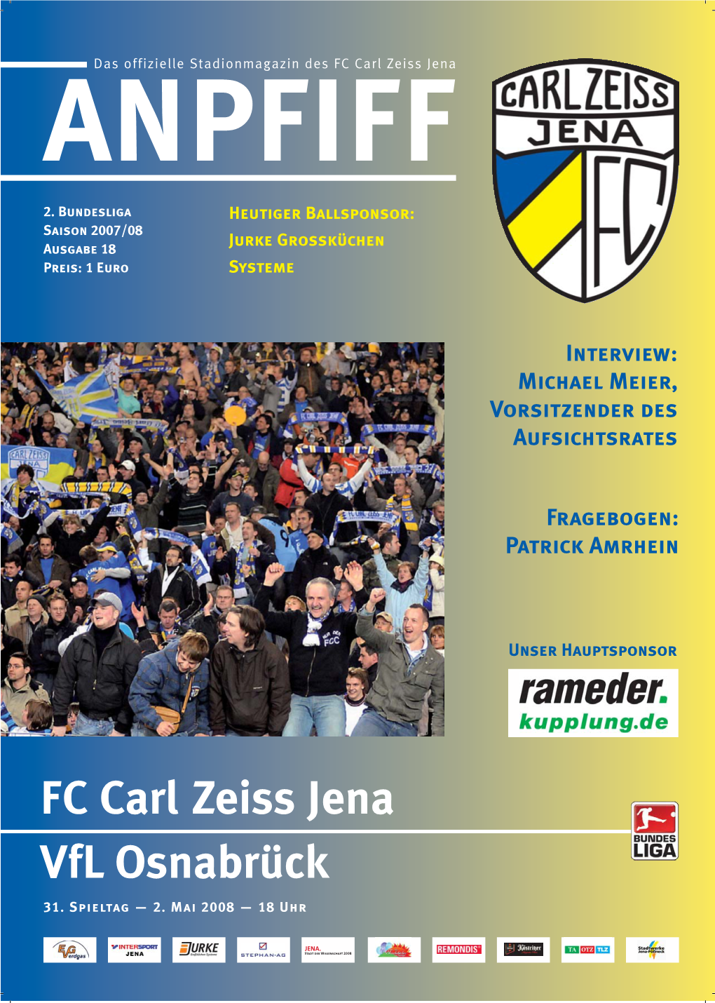 FC Carl Zeiss Jena Vfl Osnabrück 31