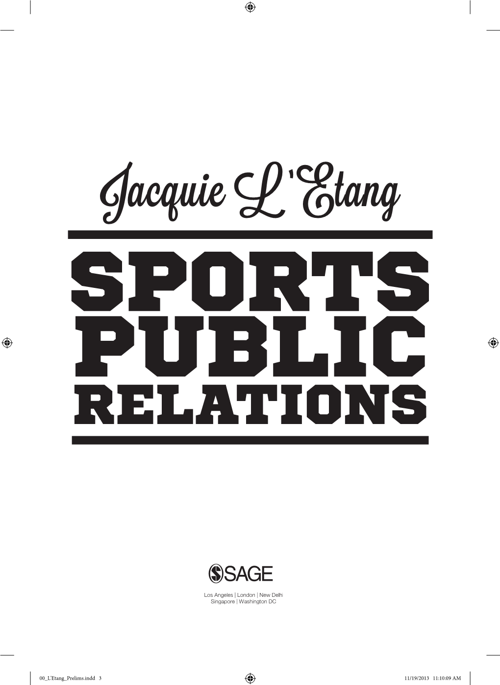 Sports Public Relations