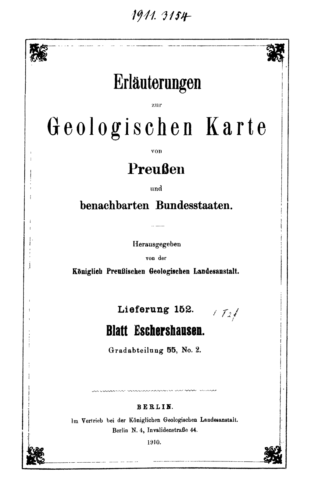 Geologischen Karte