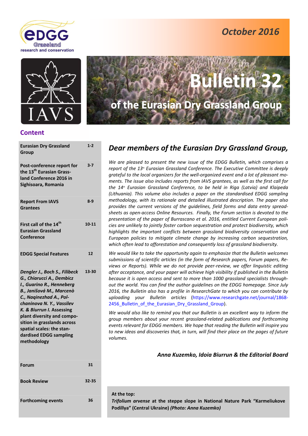 Bulletin No. 32