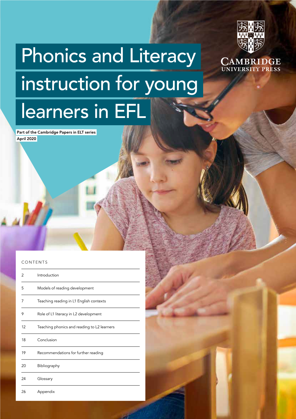 Phonics and Literacy Instruction for Young Learners in EFL