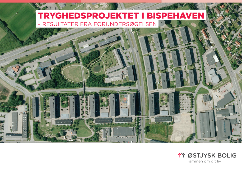 Tryghedsprojektet I Bispehaven – Resultater Fra Forundersøgelsen Kim Kjærgaard, Projektleder Anne Østergaard, Projektmedarbejder © Østjysk Bolig