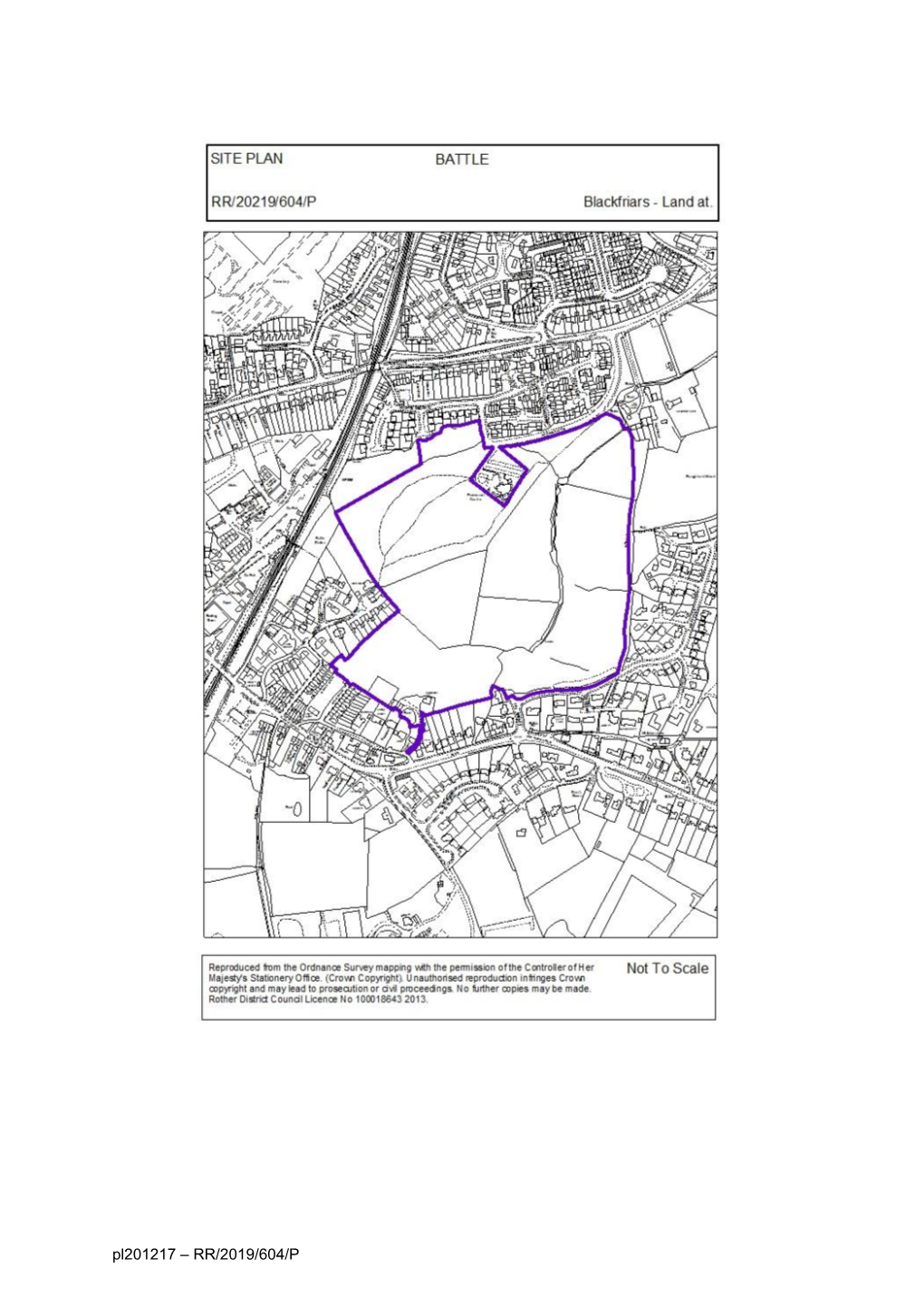 Pl201217 – RR/2019/604/P Rother District Council