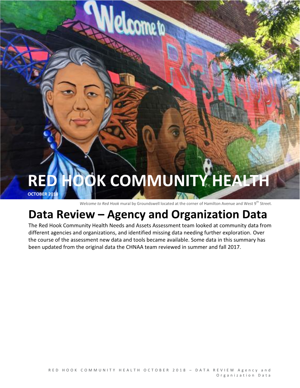 Red Hook Community Health October 2018