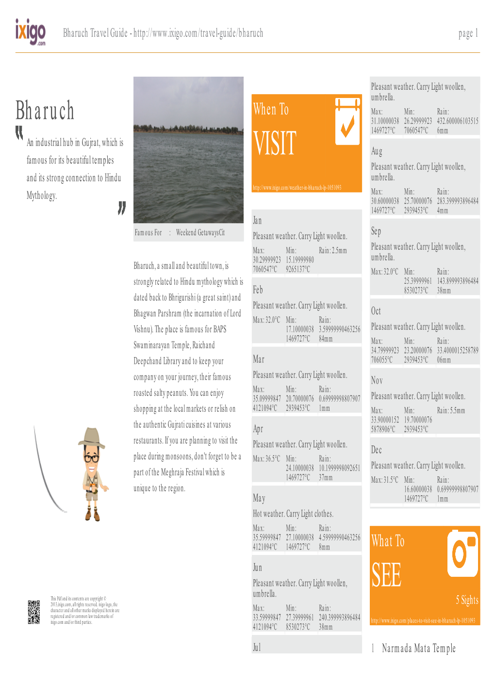 Bharuch Travel Guide - Page 1