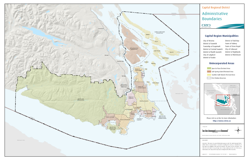 CRD Administrative Boundaries