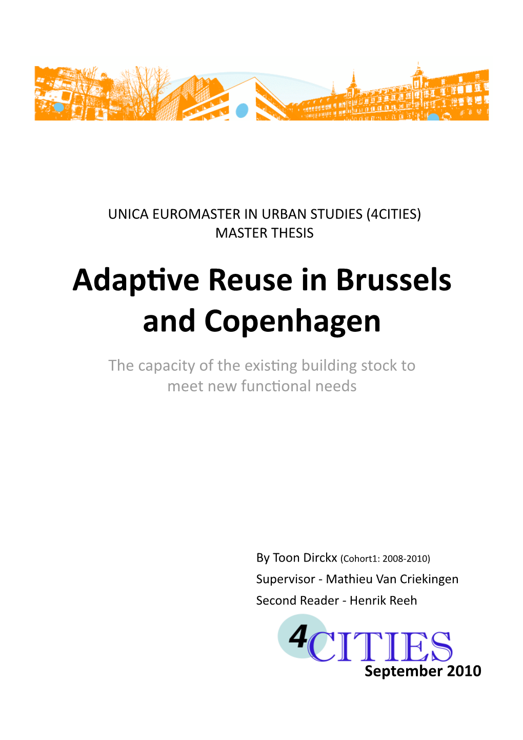 Adaptive Reuse in Brussels and Copenhagen