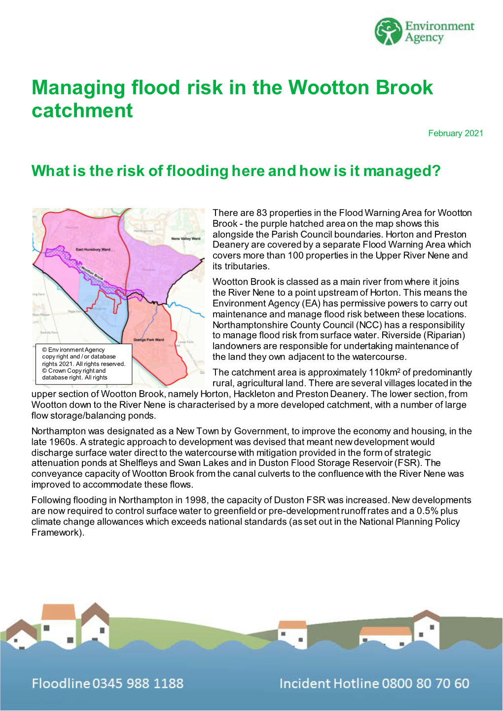 Managing Flood Risk in the Wootton Brook Catchment February 2021