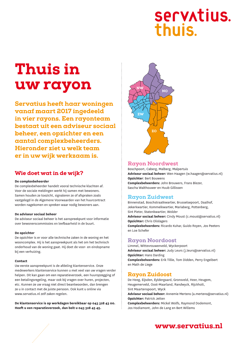 Thuis in Uw Rayon