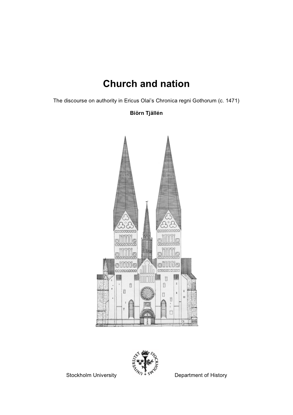 Church and Nation