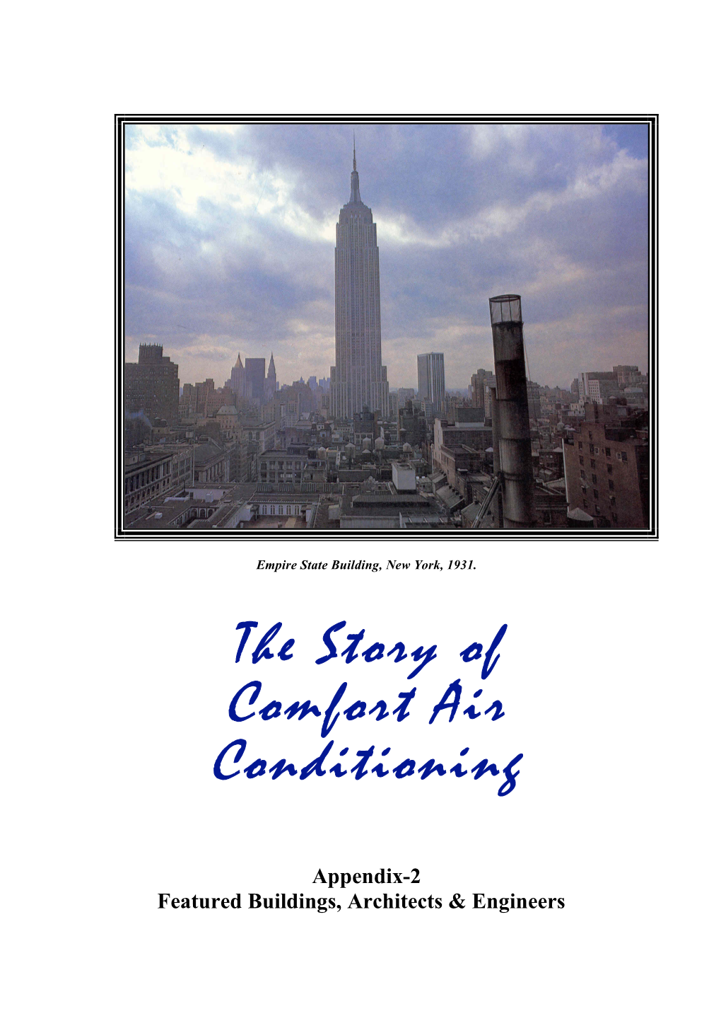 The Story of Comfort Air Conditioning