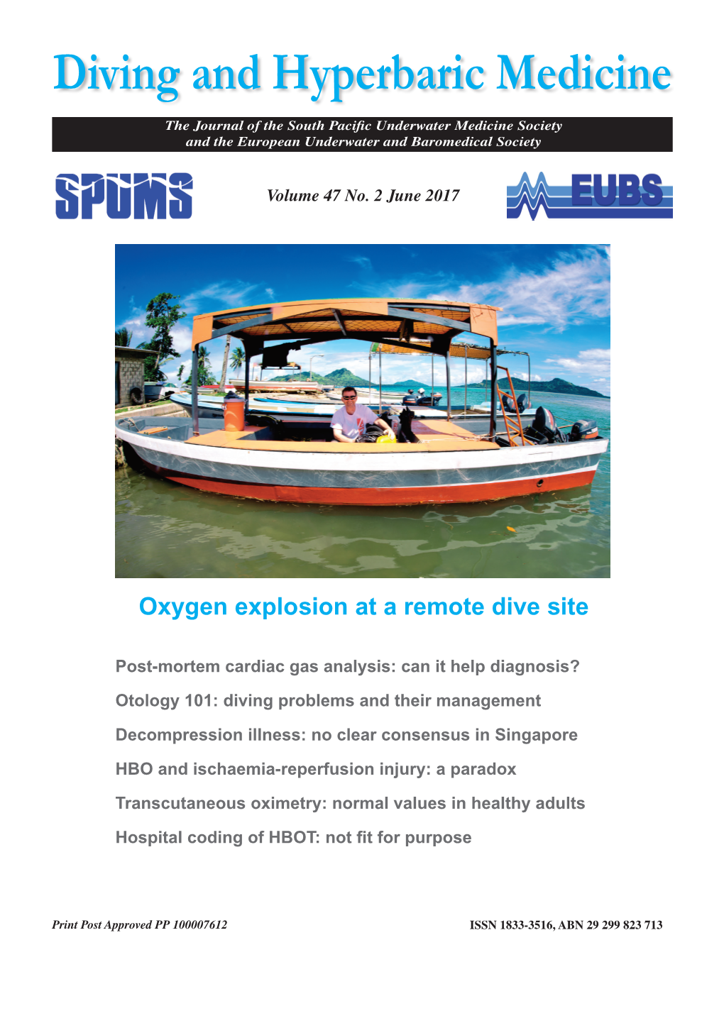 2017 June;47(2):75-81.) Introduction: Important Developments in the Diagnosis of Scuba Diving Fatalities Have Been Made Thanks to Forensic Imaging Tool Improvements