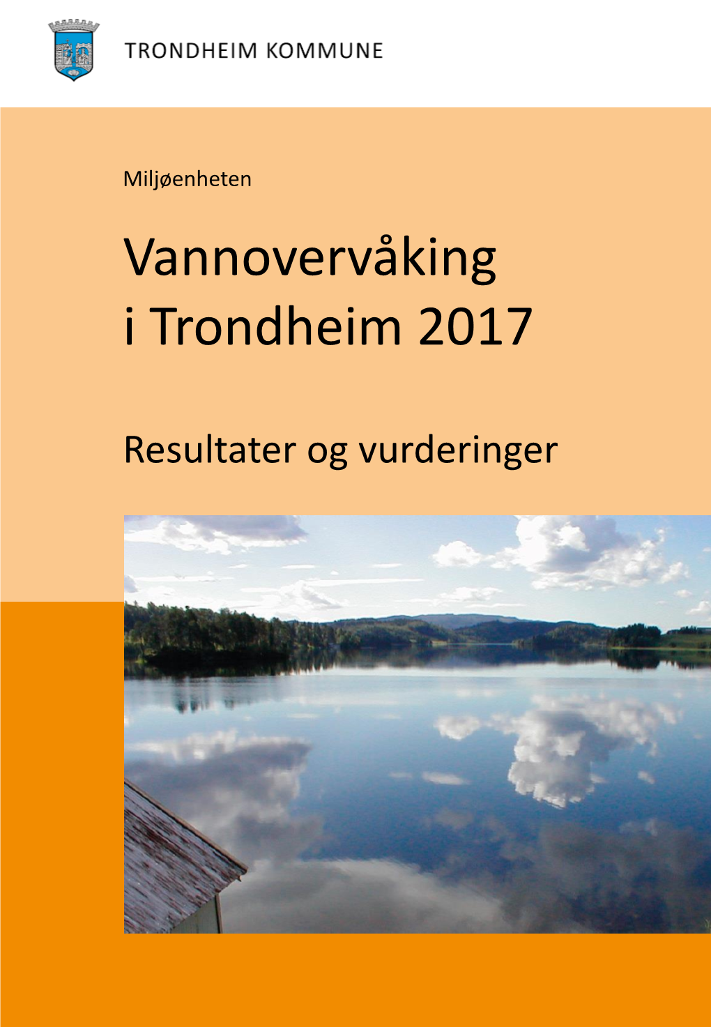 Vannovervåking I Trondheim 2017