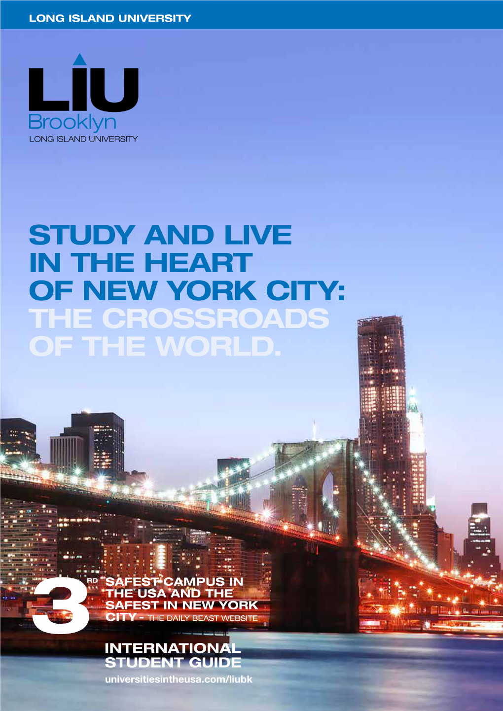 Study and Live in the Heart of New York City: the Crossroads of the World